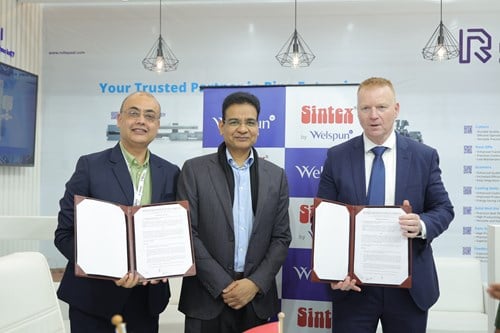 Rollepaal enters exclusive partnership for PVC-O pipe technology with Sintex in India